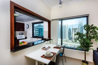 Дубай: Modern and bright 1 BR apartment amazing views