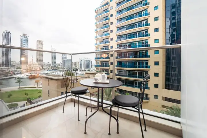 Deluxe Studio with Marina Views in Sparkle Towers — фото 1