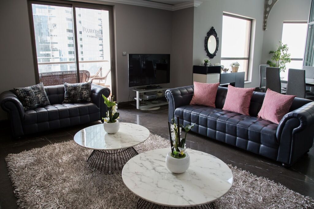 Дубай: Unique Duplex Penthouse in JBR, Amazing Sea Views