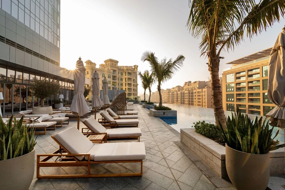 Дубай: Luxury Apartment With Spectacular View of the Palm