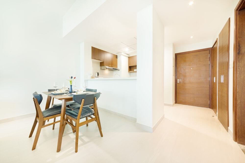 Дубай: Maison Privee - Superb 1BR apartment overlooking Zabeel Park and Dubai Frame