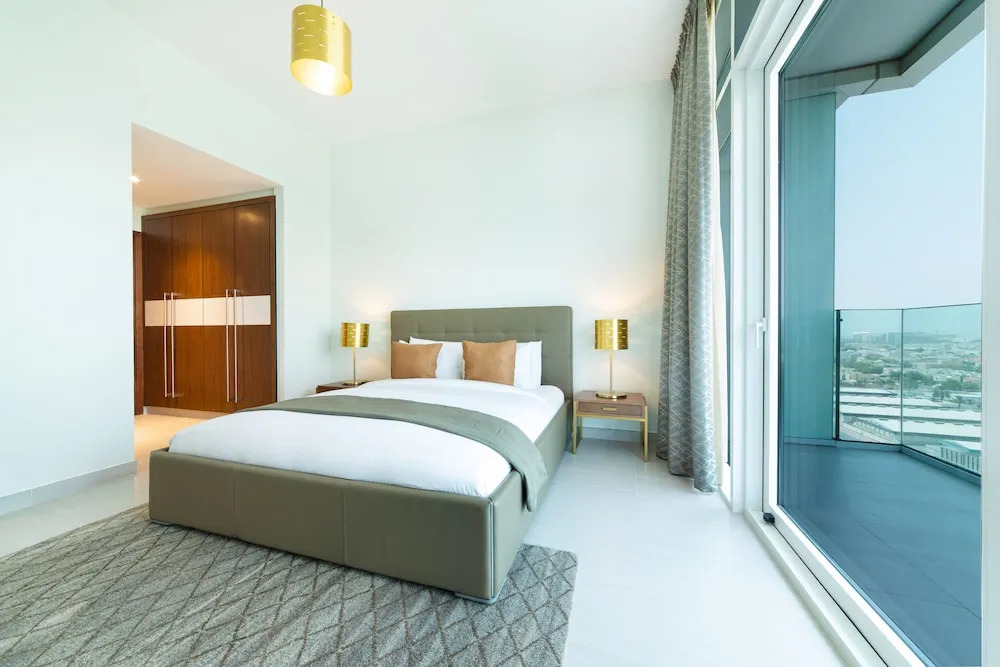 Дубай: Maison Privee - Superb 1BR apartment overlooking Zabeel Park and Dubai Frame