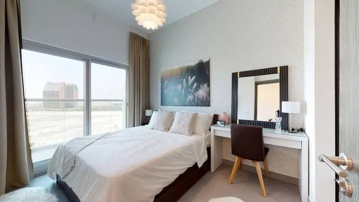Дубай: Luxe - Modern Nordic 1 Bedroom 1 Sofa Bed