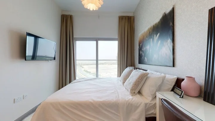 Дубай: Luxe - Modern Nordic 1 Bedroom 1 Sofa Bed
