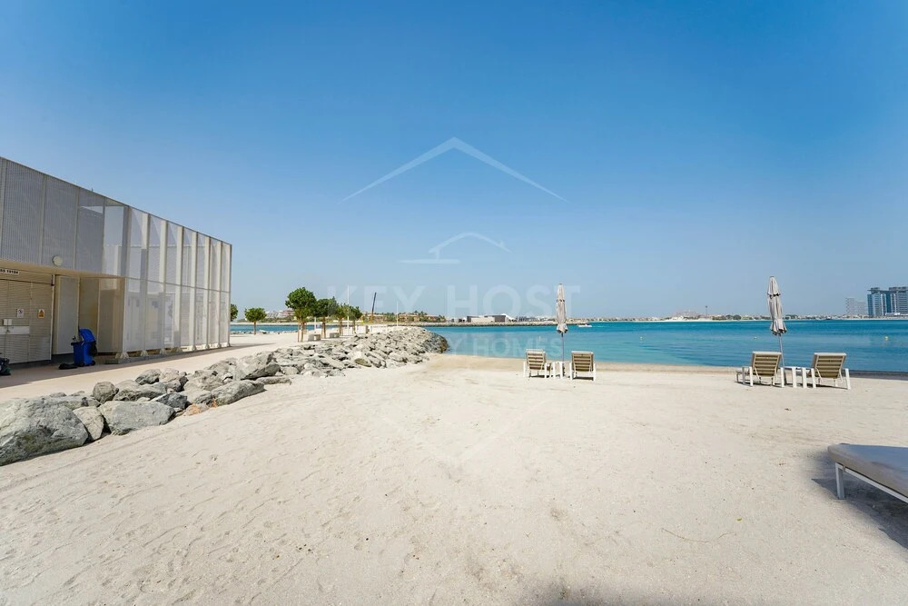 Дубай: KeyHost - Beach Vista 1BR Palm Jumeirah