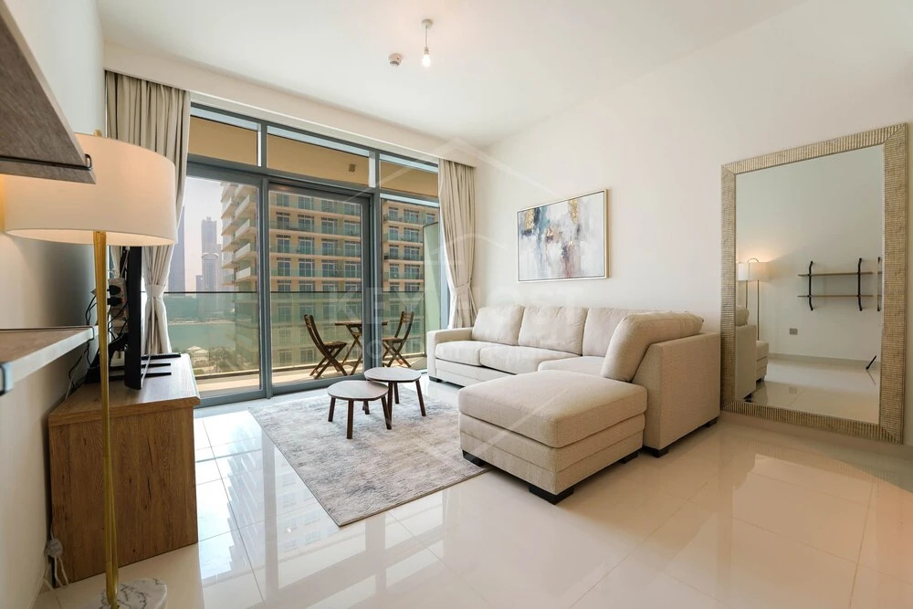 Дубай: KeyHost - Beach Vista 1BR Palm Jumeirah