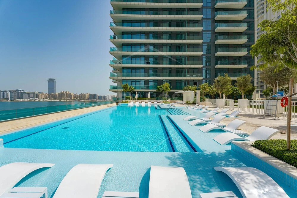 Дубай: KeyHost - Beach Vista 1BR Palm Jumeirah