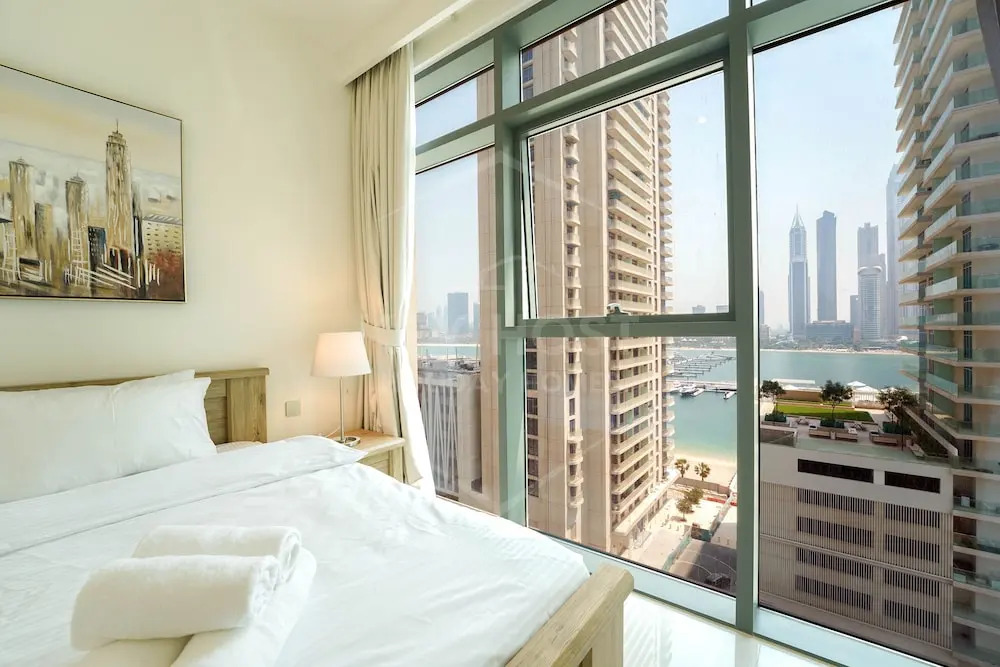 Дубай: KeyHost - Beach Vista 1BR Palm Jumeirah