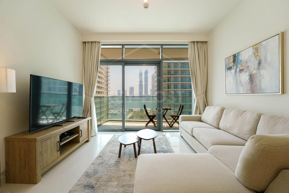 Дубай: KeyHost - Beach Vista 1BR Palm Jumeirah