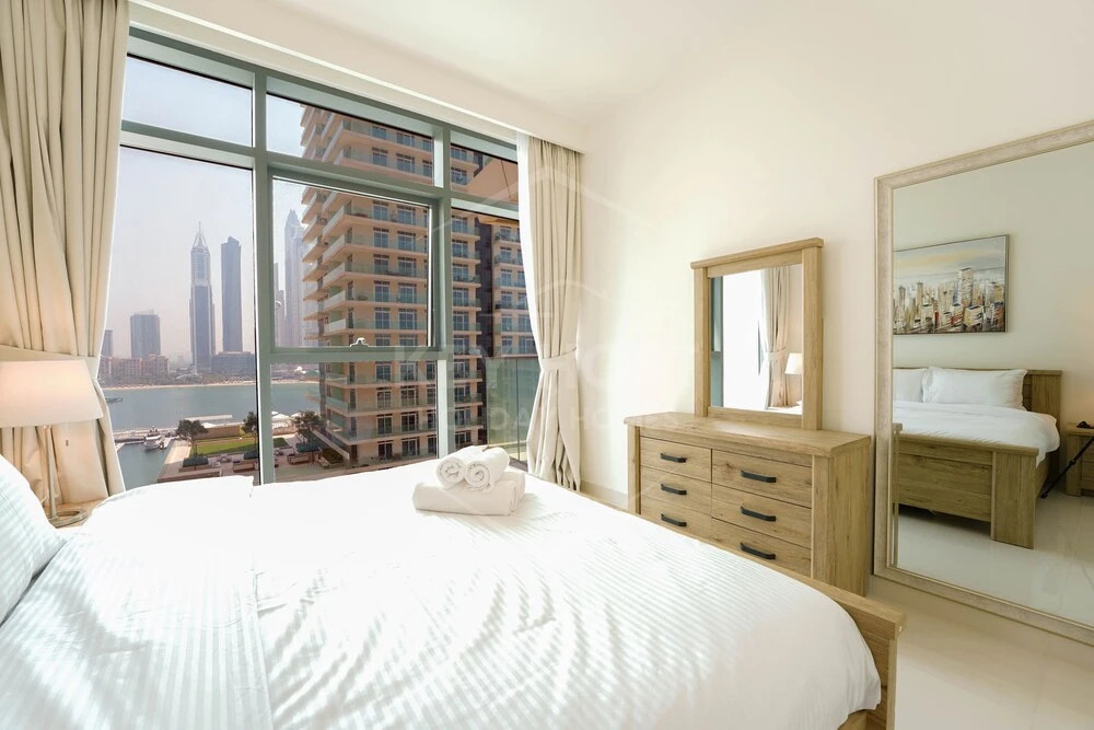 Дубай: KeyHost - Beach Vista 1BR Palm Jumeirah