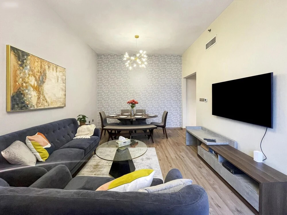 Дубай: Enjoy Marina View at Modern 3BR APT