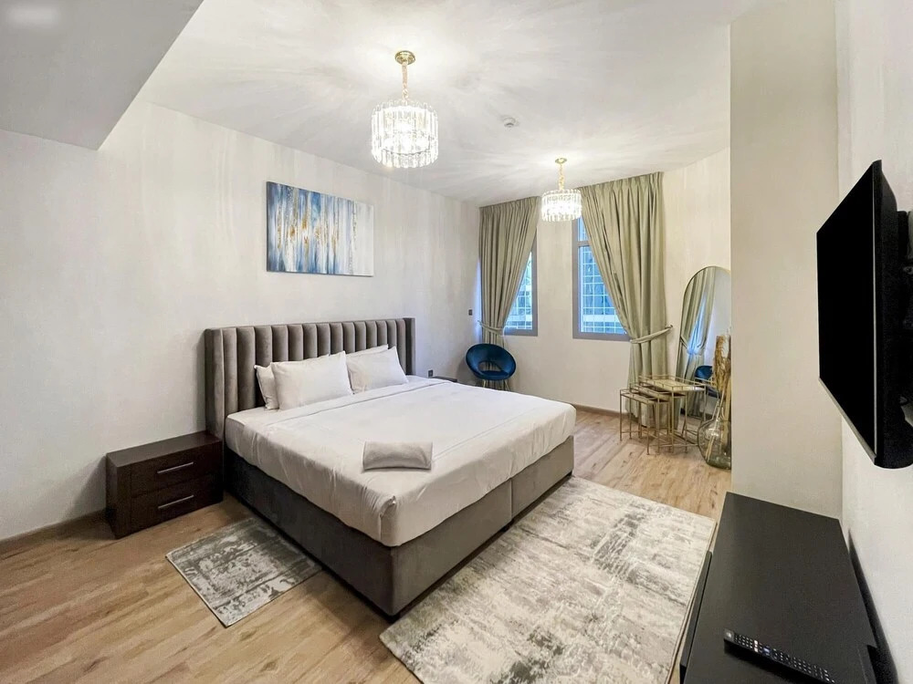 Дубай: Enjoy Marina View at Modern 3BR APT