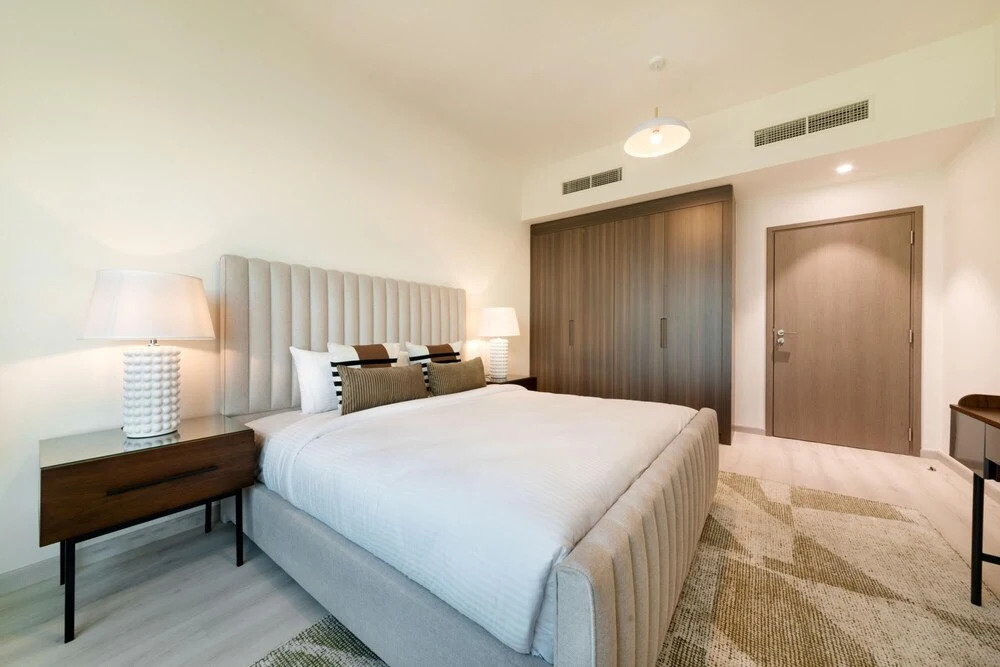 Дубай: Stylish 2BR Close to Dubai Future Museum Difc