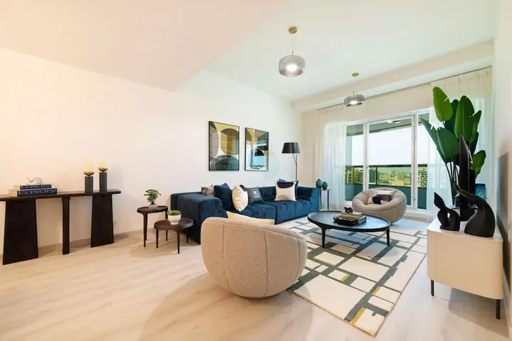 Дубай: Stylish 2BR Close to Dubai Future Museum Difc