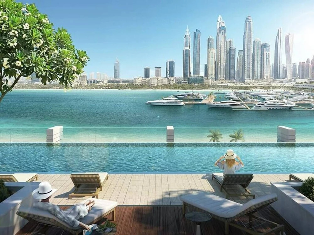 Дубай: Luxury Furnished 2br Full Sea And Marina View