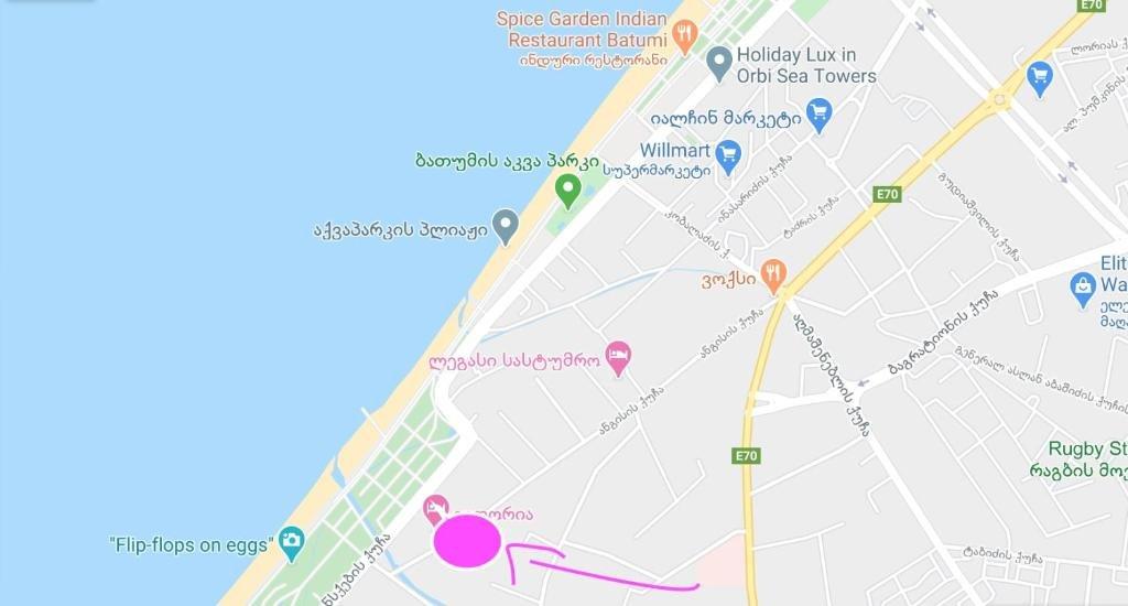 Батуми: Seafront Flat next to the Bouleward and the Mall