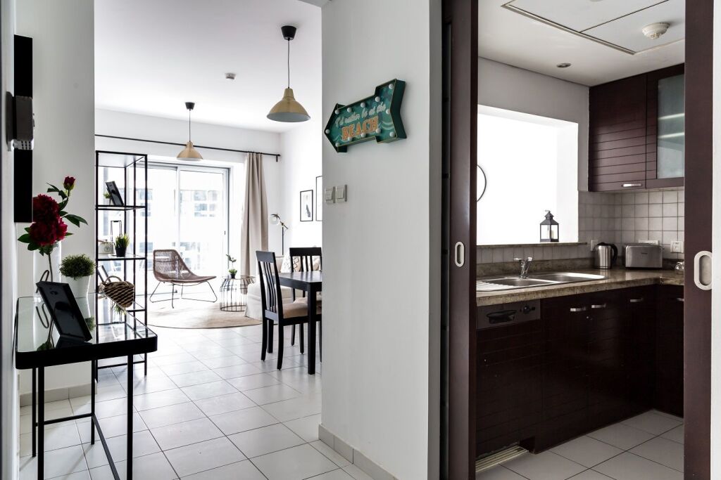 Дубай: Luxury apartment with Dubai Marina views