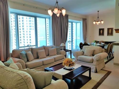 Дубай: Luton Vacation Homes -Sea View Marina Promenade
