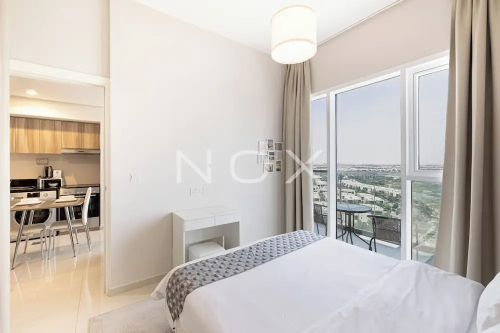 Дубай: DHH1 Bed Serene Golf Vita A Damac Hills