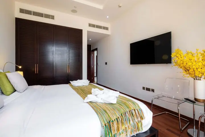 Дубай: Bright Beachfront Apt w Wow Factor on The Palm