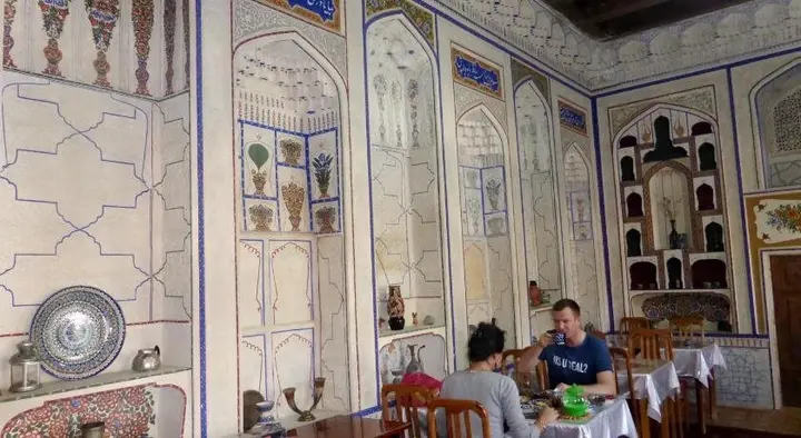 Бухара: hotel hovli poyon