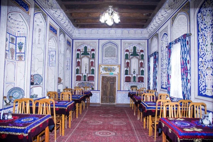 Бухара: hotel hovli poyon
