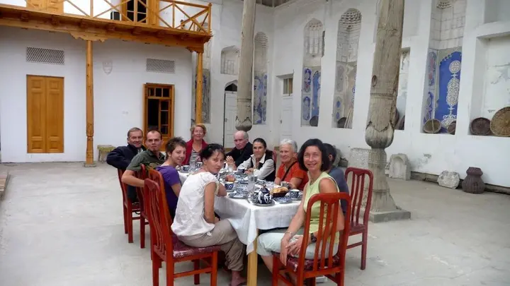 Бухара: hotel hovli poyon