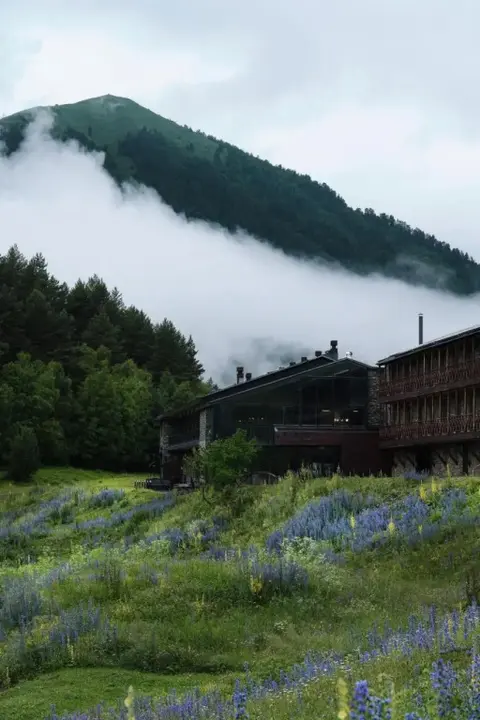 Омало: Hotel Tusheti