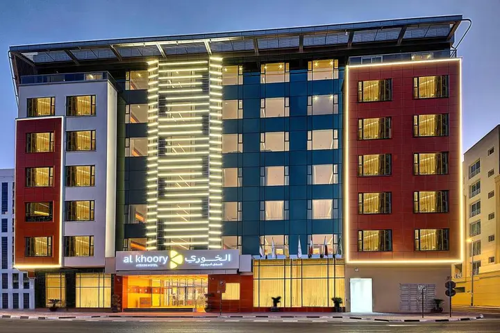 Дубай: Al Khoory Atrium Hotel