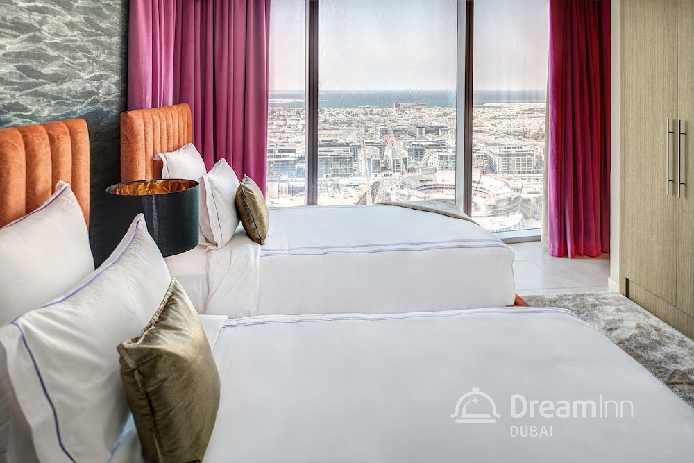 Дубай: Dream Inn 48 Burj Gate Burj Khalifa View