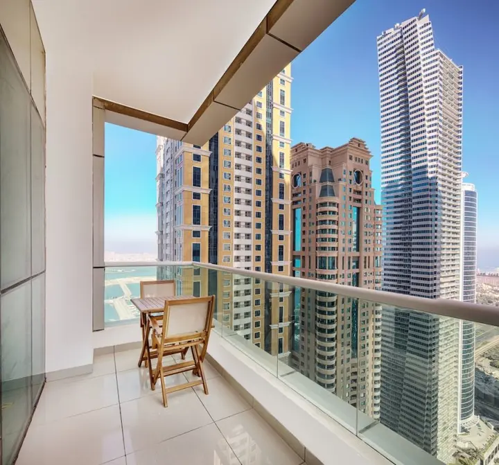 Дубай: 2 BR Apartment - Marina Pinnacle - MSG 8738