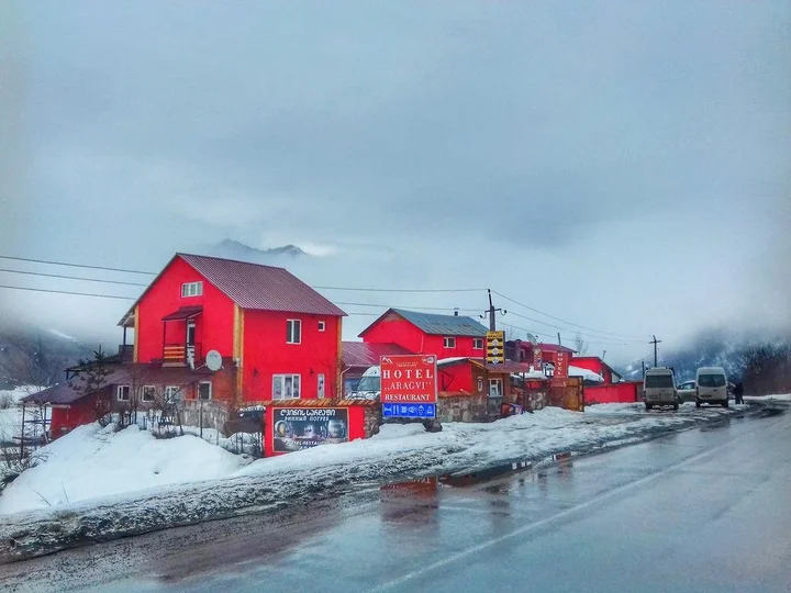 Гудаури: Отель Aragvi