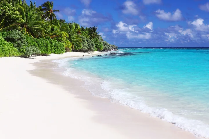 Атолл Алиф-Алиф: Thoddoo beach view Maldives