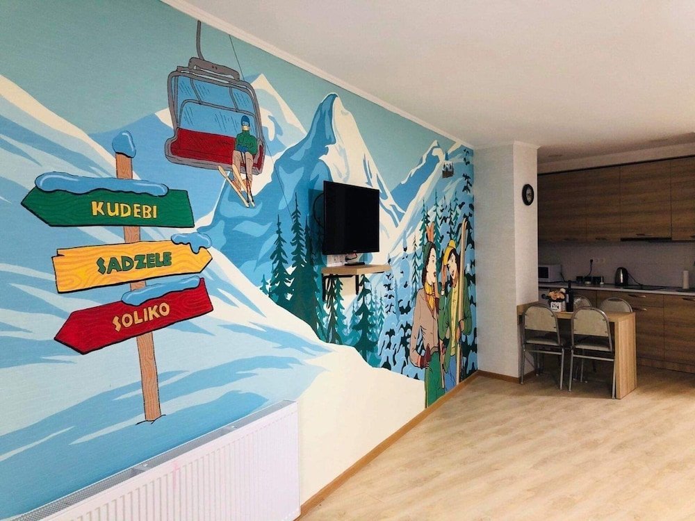 Гудаури: Красивый лофт на горнолыжном курорте в Гудаури, Грузия