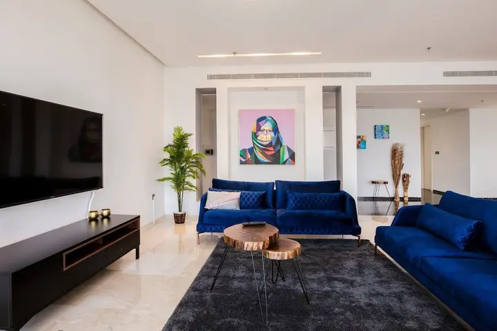 Дубай: Stunning 4 BDR Penthouse in Dubai Marina