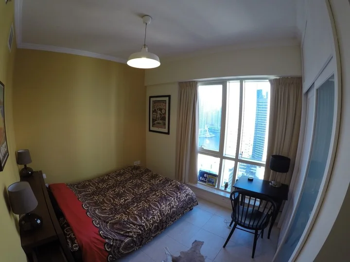 Дубай: Superb place 180 degrees marina sea view