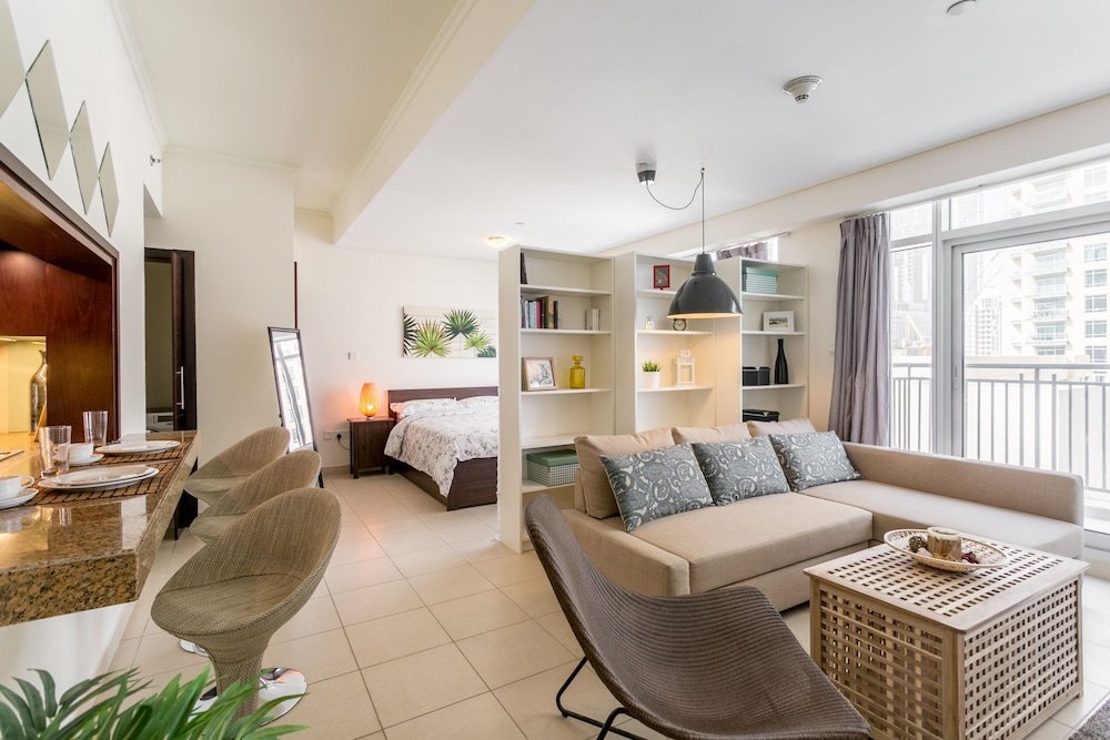 Дубай: One Perfect Stay - Studio at Burj Views