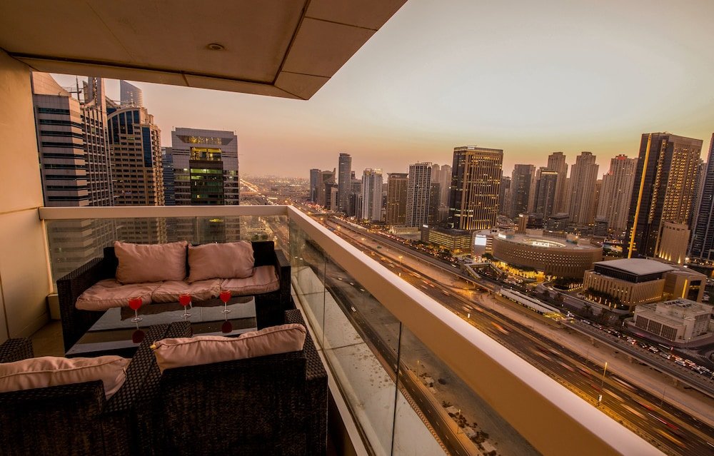 Дубай: Dream apartment with skyline sea view