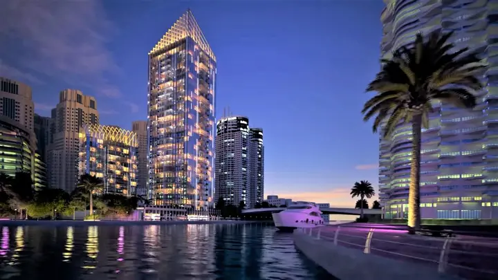 Дубай: Апартаменты HiGuests Vacation Homes - Sparkle Towers 1
