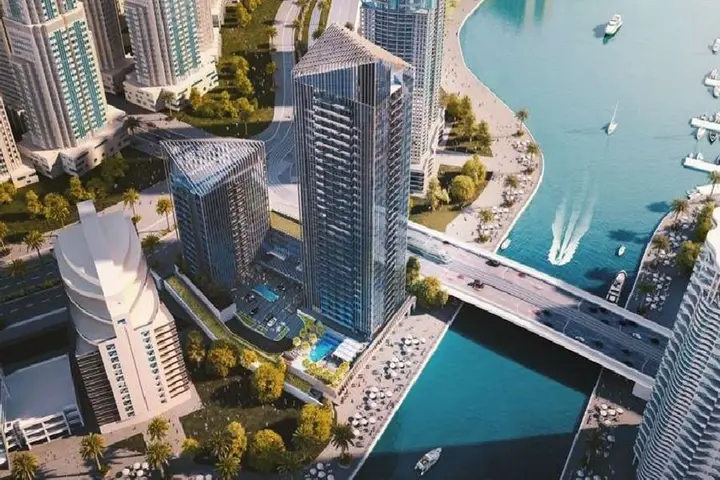 Дубай: Апартаменты HiGuests Vacation Homes - Sparkle Towers 1