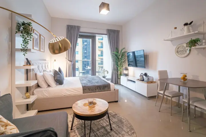 Дубай: Апартаменты HiGuests Vacation Homes - Sparkle Towers 2