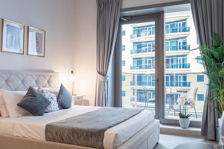 Дубай: Апартаменты HiGuests Vacation Homes - Sparkle Towers 2