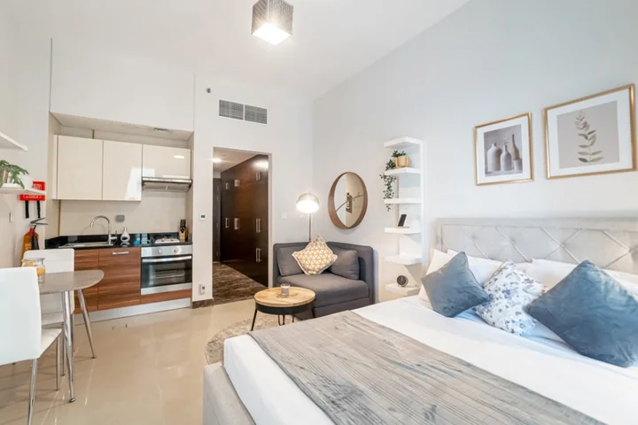 Дубай: Апартаменты HiGuests Vacation Homes - Sparkle Towers 2