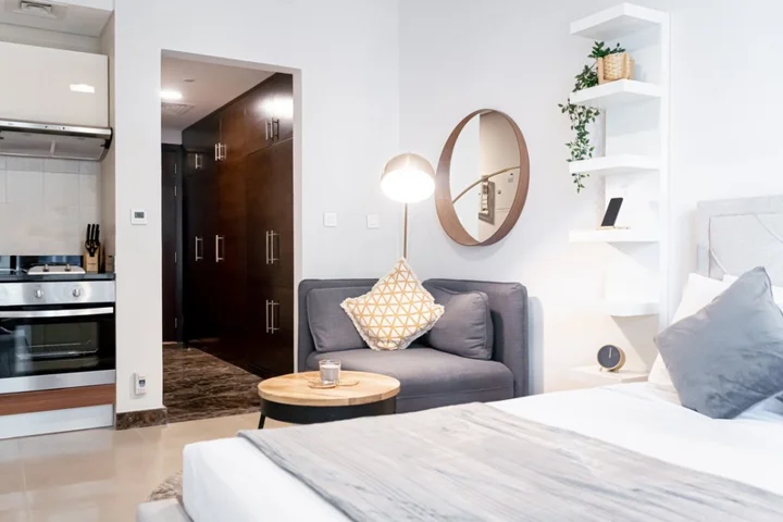 Дубай: Апартаменты HiGuests Vacation Homes - Sparkle Towers 2
