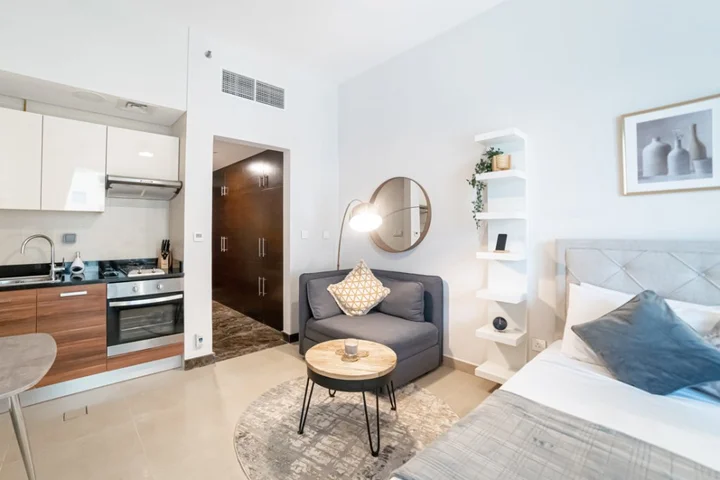 Дубай: Апартаменты HiGuests Vacation Homes - Sparkle Towers 2
