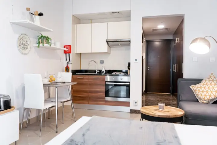 Дубай: Апартаменты HiGuests Vacation Homes - Sparkle Towers 2