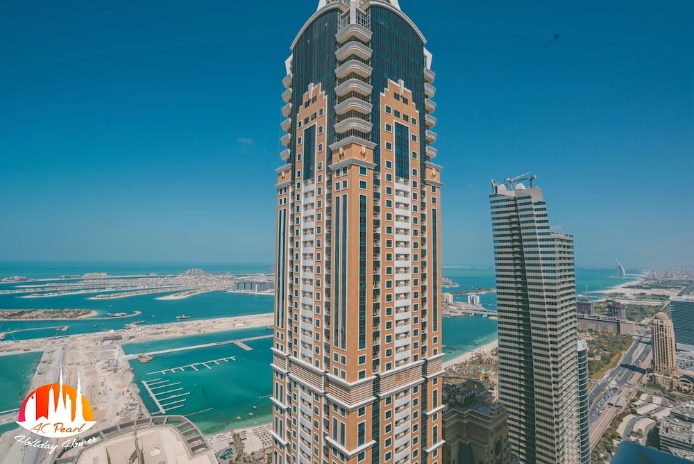 Дубай: A C Pearl Holiday Homes Sea And Palm Island View On 67Th Floor
