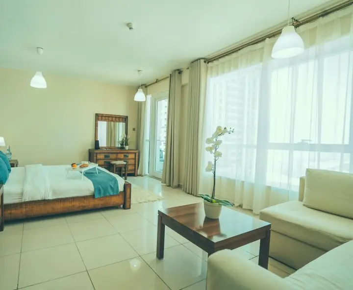 Дубай: A C Pearl Holiday Homes Sea And Palm Island View On 67Th Floor