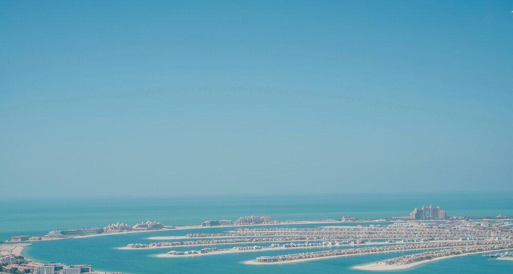Дубай: A C Pearl Holiday Homes Sea And Palm Island View On 67Th Floor