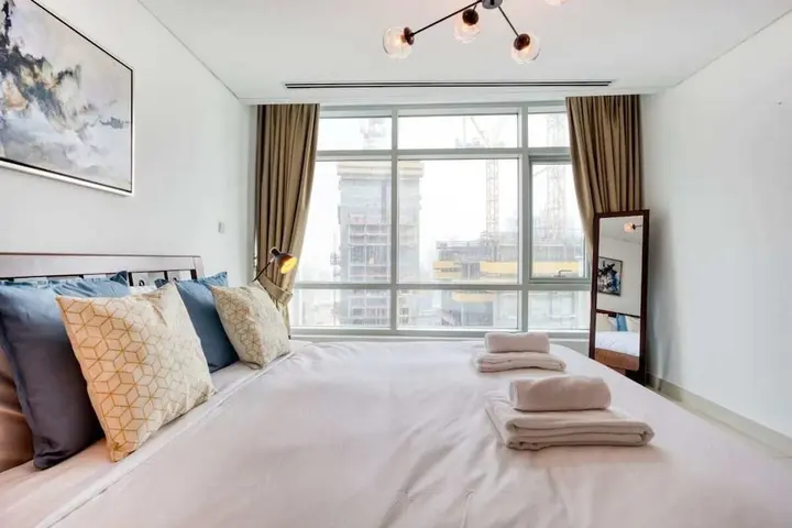 Дубай: Bright Apartment, Steps Away To Burj Khalifa